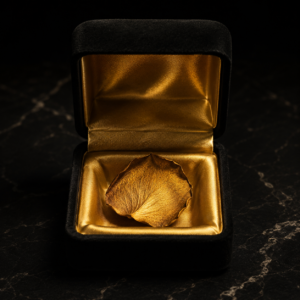 Pepita d'oro in un cofanetto nero: il valore di farsi citare dalle AI, stile premium Dalpralab.