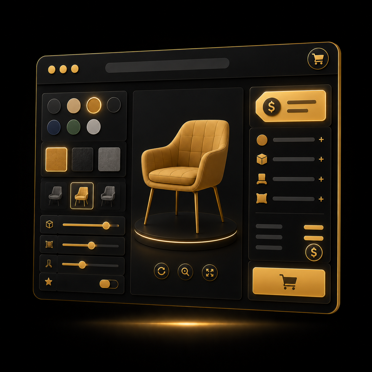 Configuratore Prodotto — Configuratore e-commerce interattivo in tempo reale