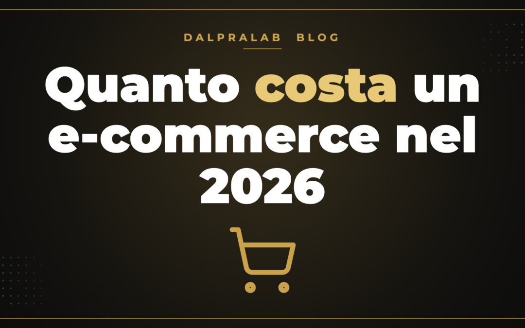 Quanto costa un e-commerce nel 2026 (cifre reali)