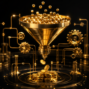 Funnel di vendita automatico che trasforma i lead in clienti e ricavi — Funnel di Vendita Automatico by Dalpralab