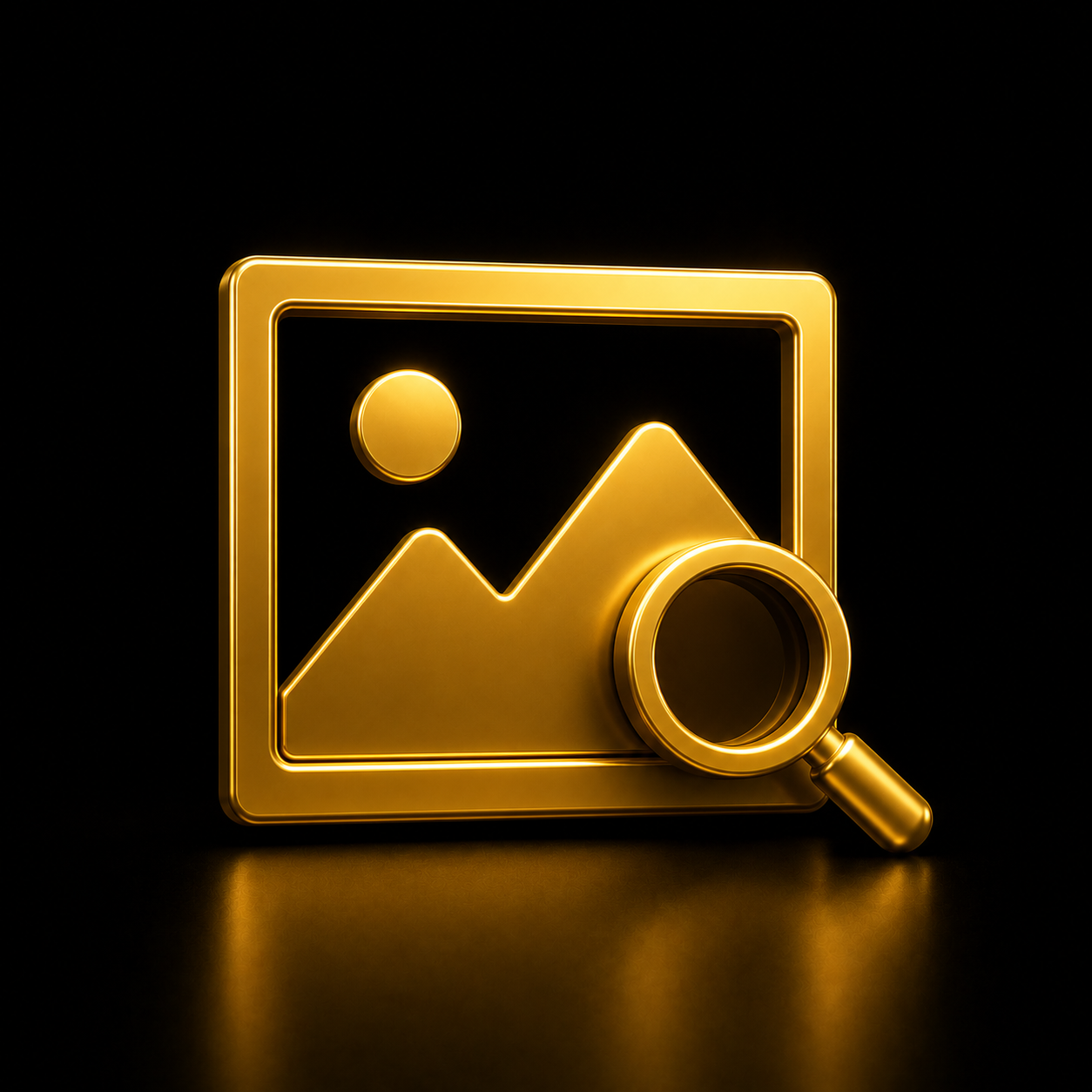SEO immagini nero e oro