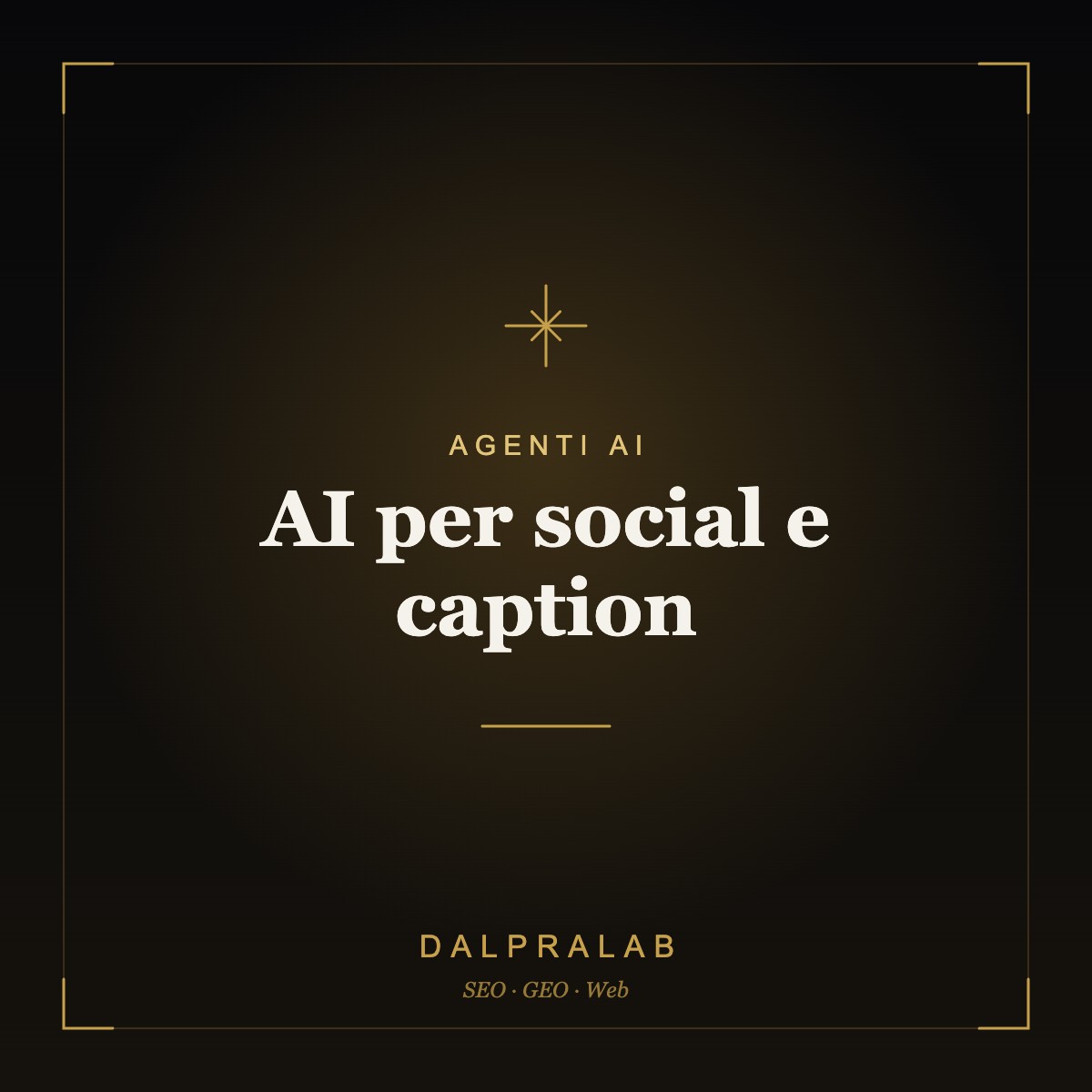 AI per social e caption | Dalpralab