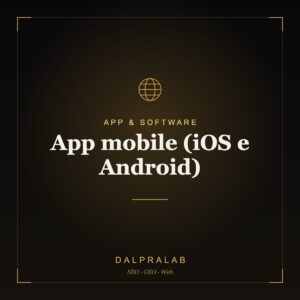 App mobile (iOS e Android) | Dalpralab