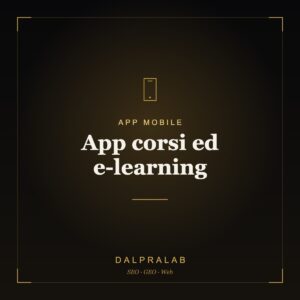 App mobile App corsi ed e-learning | Dalpralab