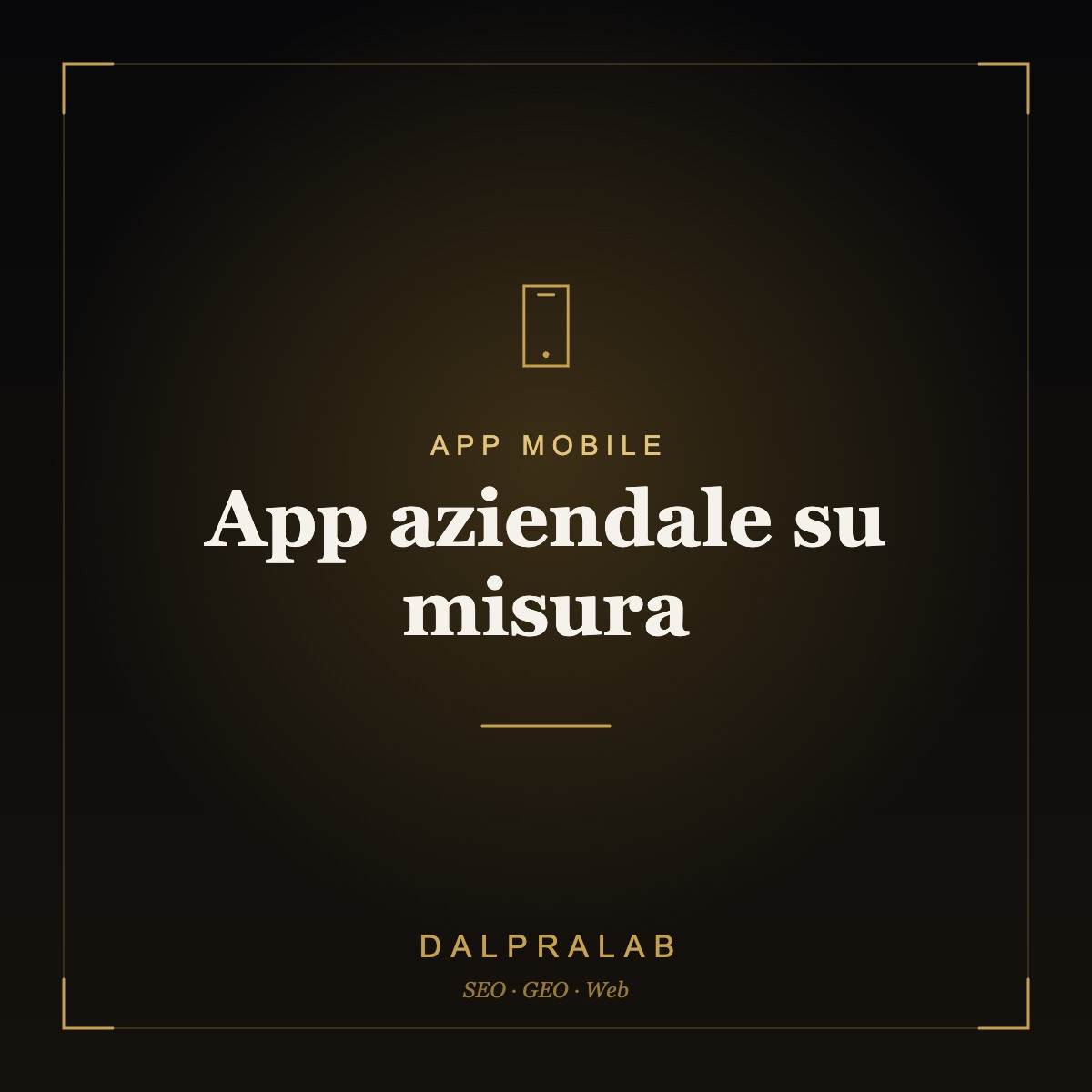 App mobile App aziendale su misura | Dalpralab