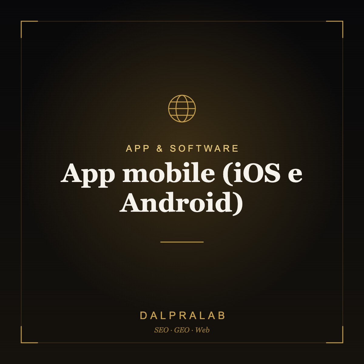 App mobile (iOS e Android) | Dalpralab