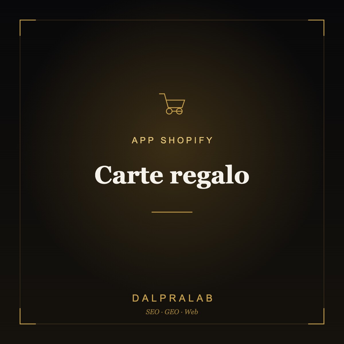 App Carte regalo Shopify | Dalpralab