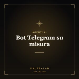 Bot Telegram su misura | Dalpralab
