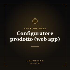 Configuratore prodotto (web app) | Dalpralab