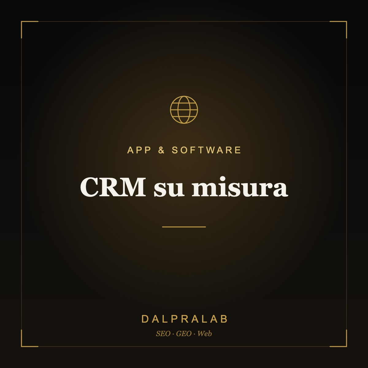 CRM su misura | Dalpralab