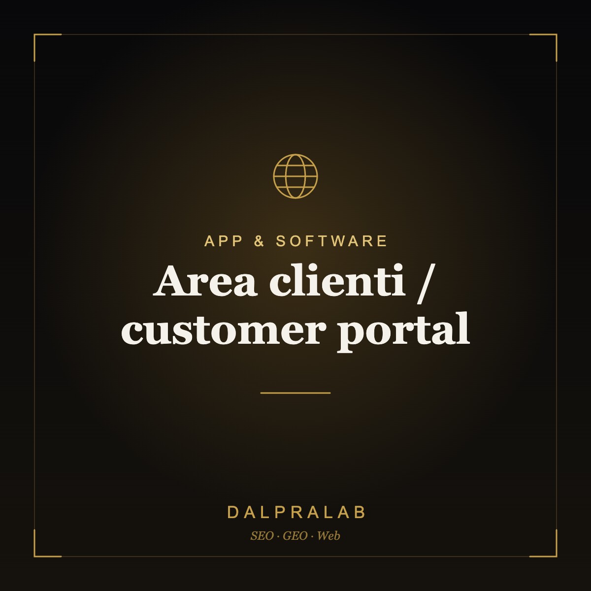 Area clienti / customer portal | Dalpralab
