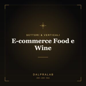 E-commerce Food e Wine | Dalpralab