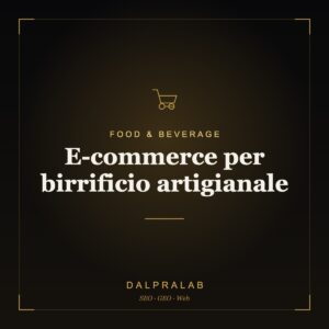 E-commerce per birrificio artigianale | Dalpralab