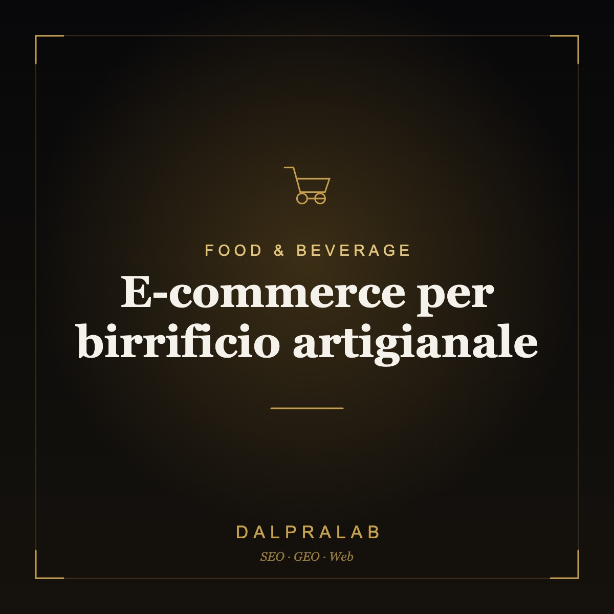 E-commerce per birrificio artigianale | Dalpralab