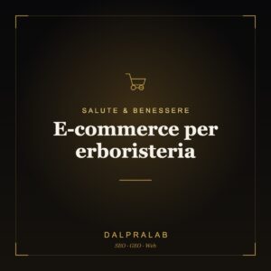 E-commerce per erboristeria | Dalpralab