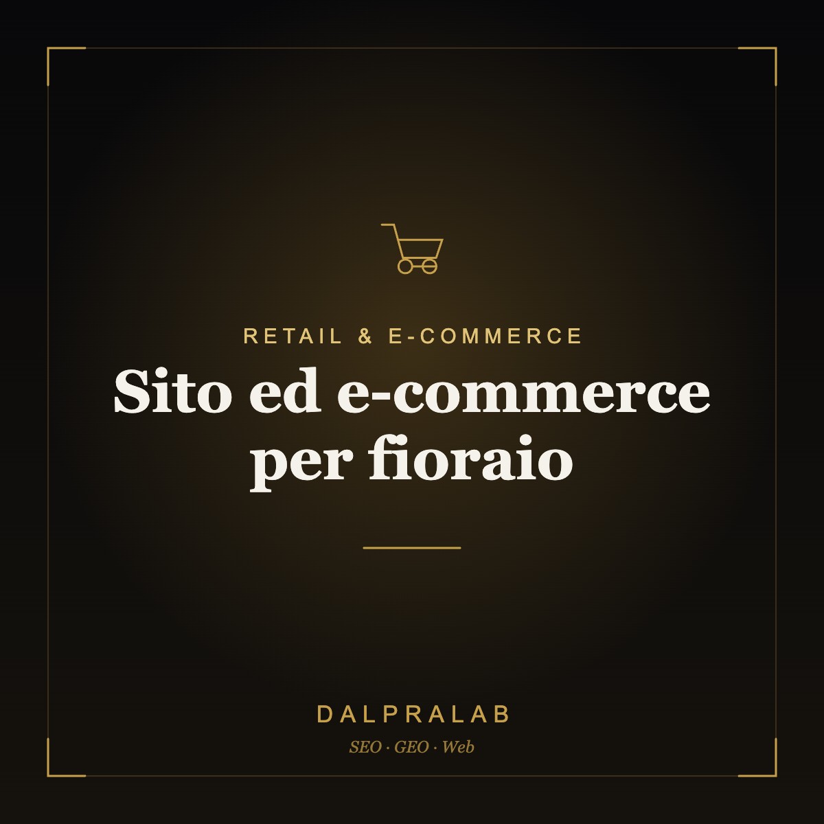 Sito ed e-commerce per fioraio | Dalpralab