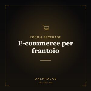 E-commerce per frantoio | Dalpralab