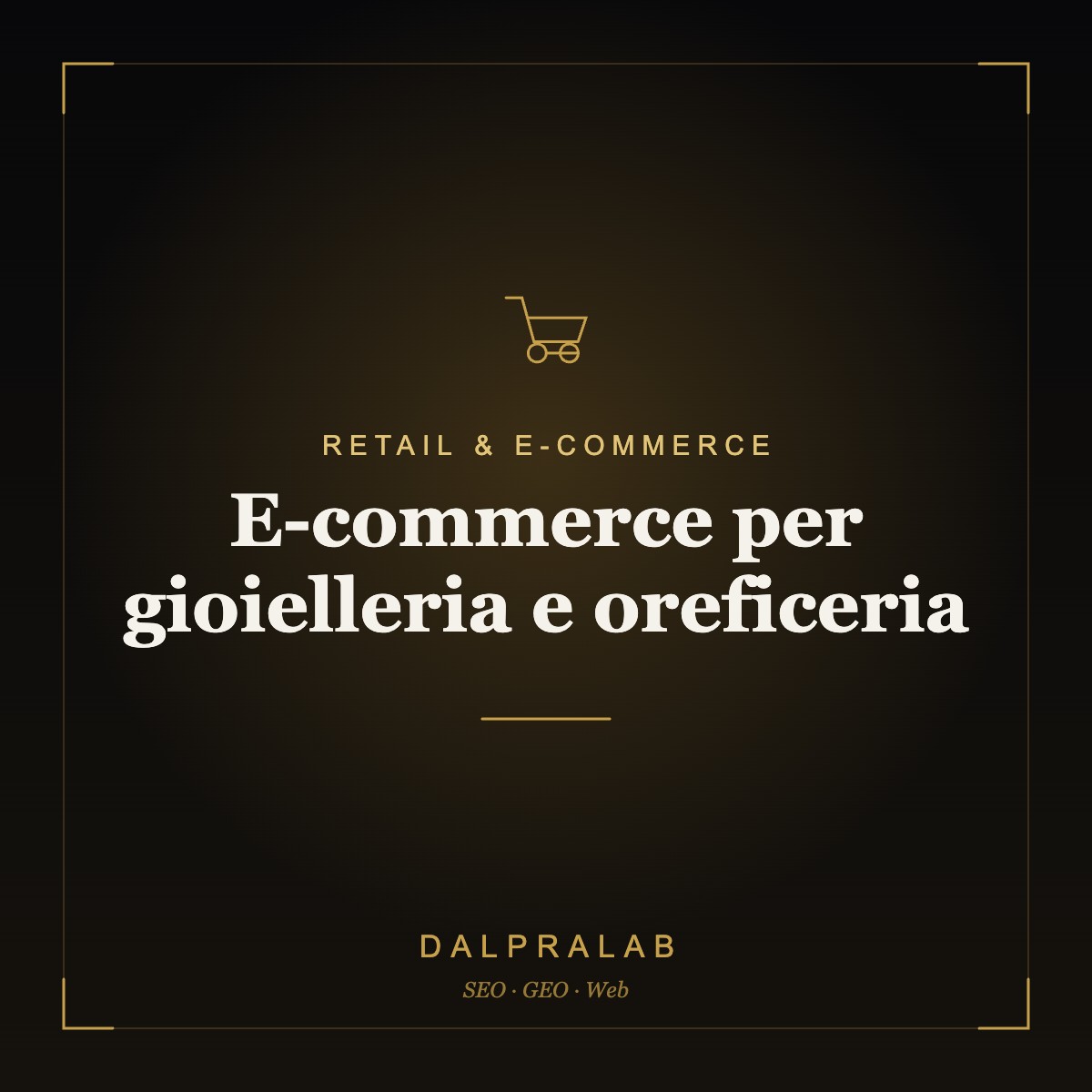 E-commerce per gioielleria e oreficeria | Dalpralab