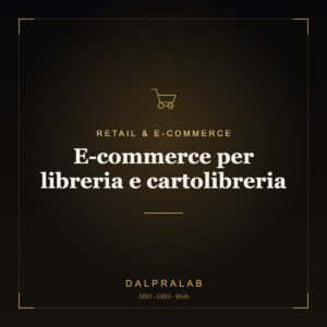E-commerce per libreria e cartolibreria | Dalpralab