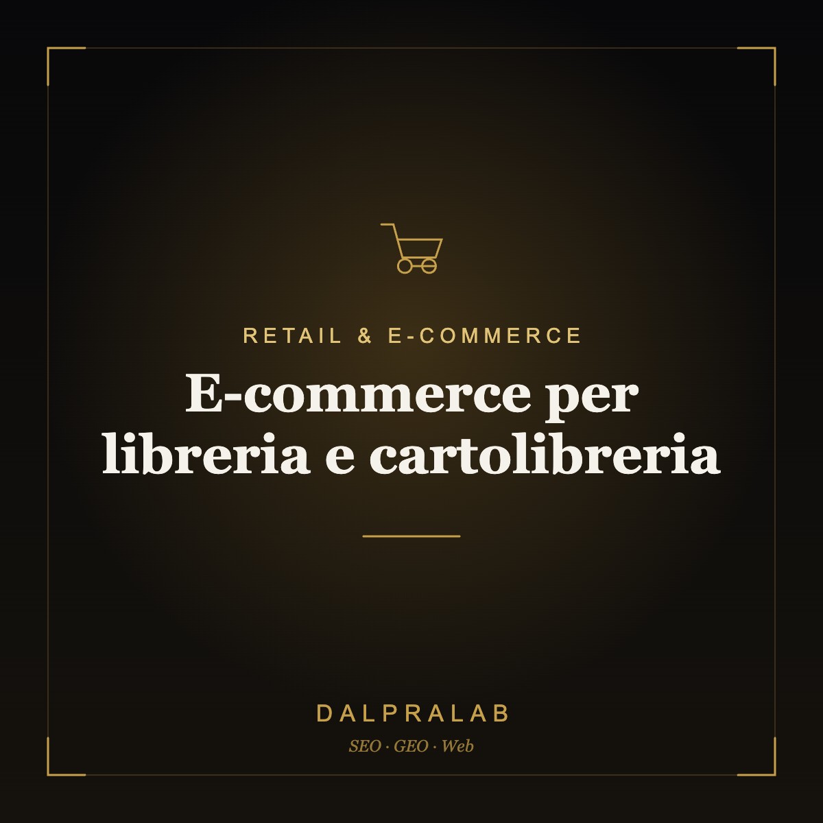 E-commerce per libreria e cartolibreria | Dalpralab