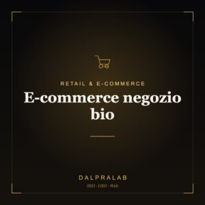 E-commerce negozio bio | Dalpralab