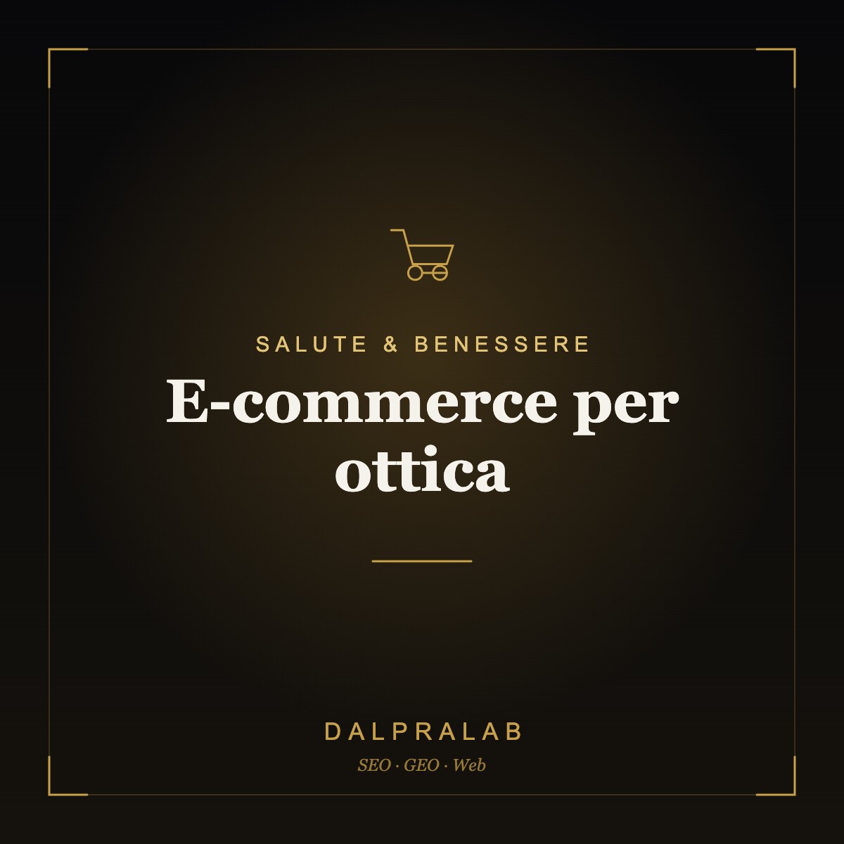 E-commerce per ottica | Dalpralab