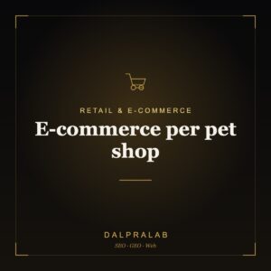 E-commerce per pet shop | Dalpralab