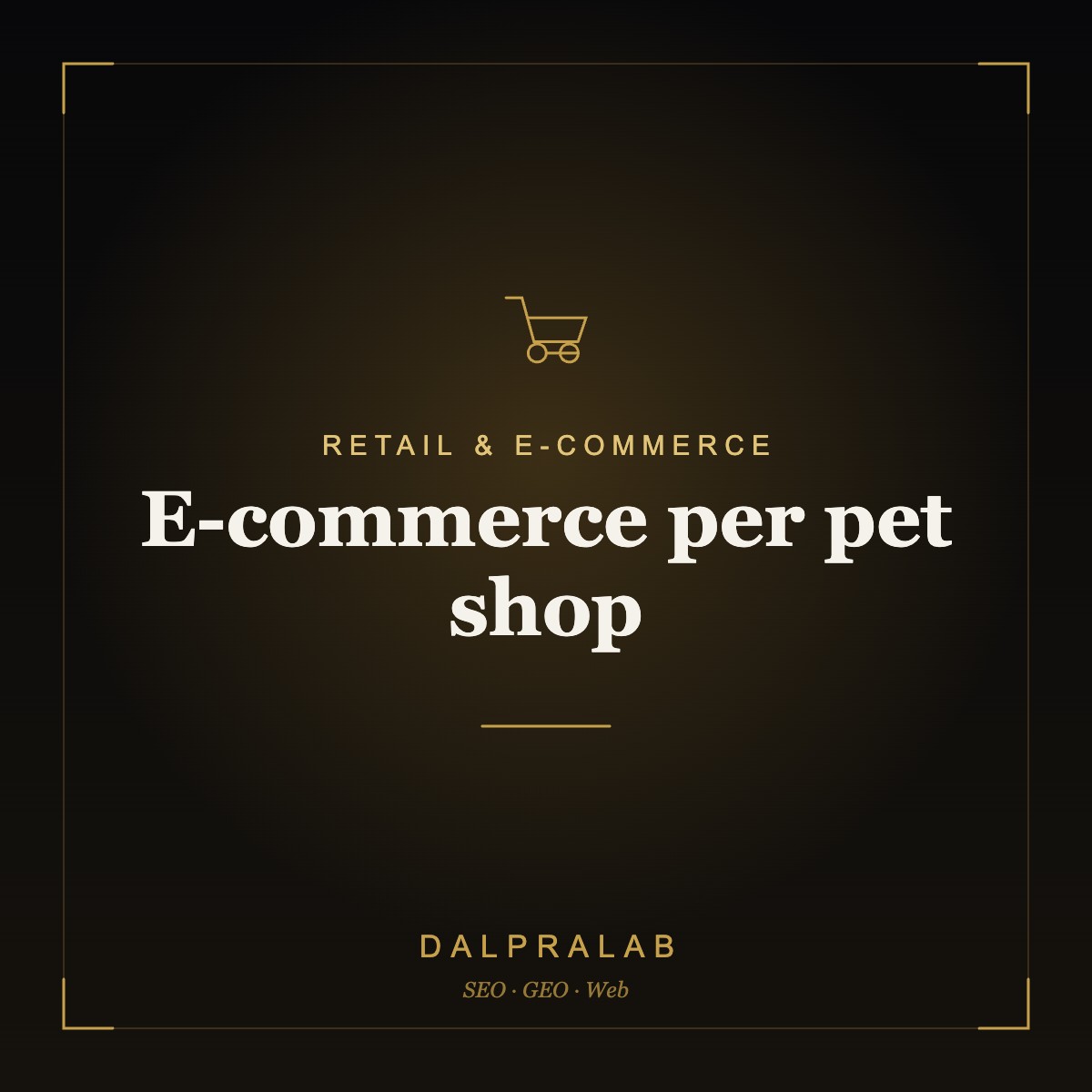 E-commerce per pet shop | Dalpralab