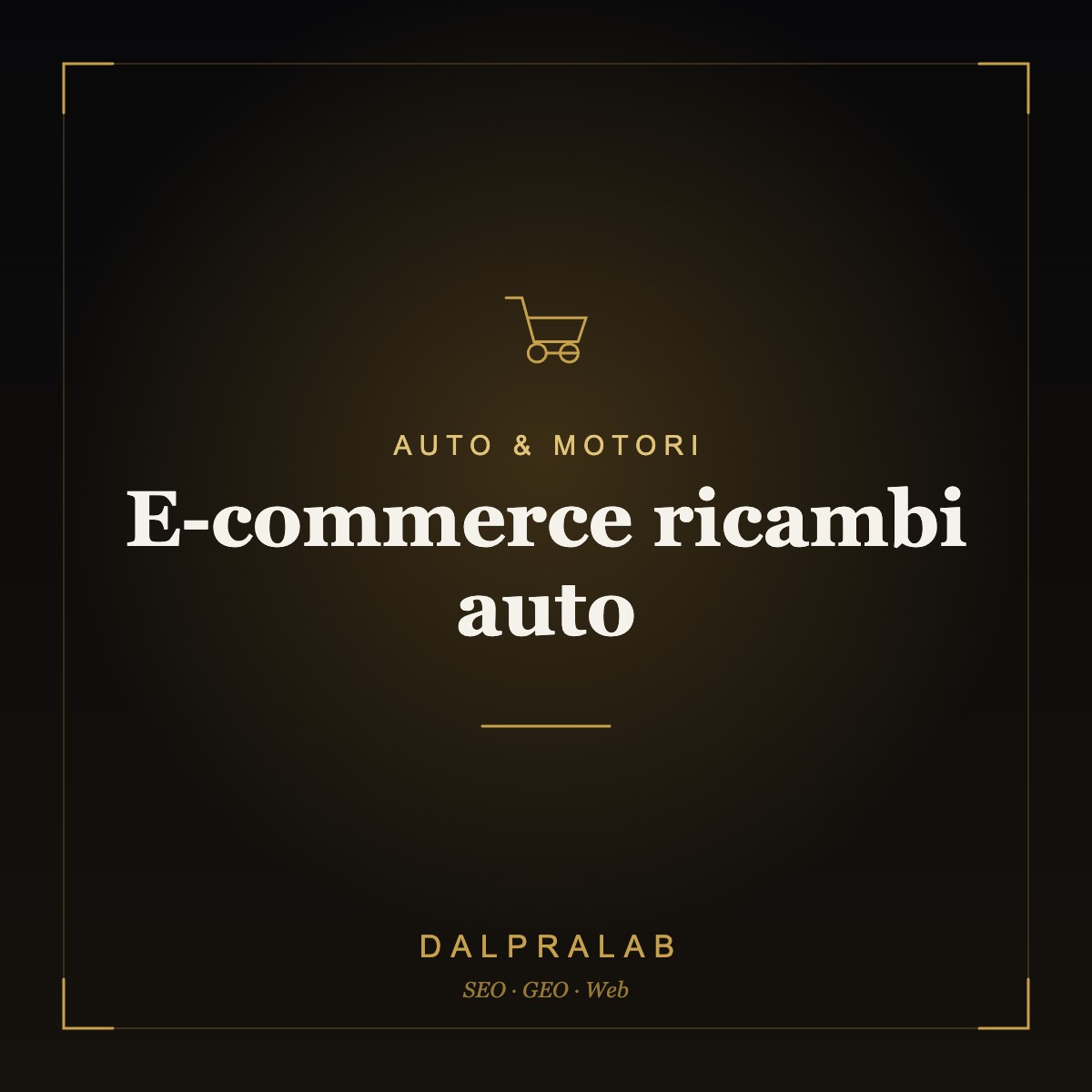 E-commerce ricambi auto | Dalpralab