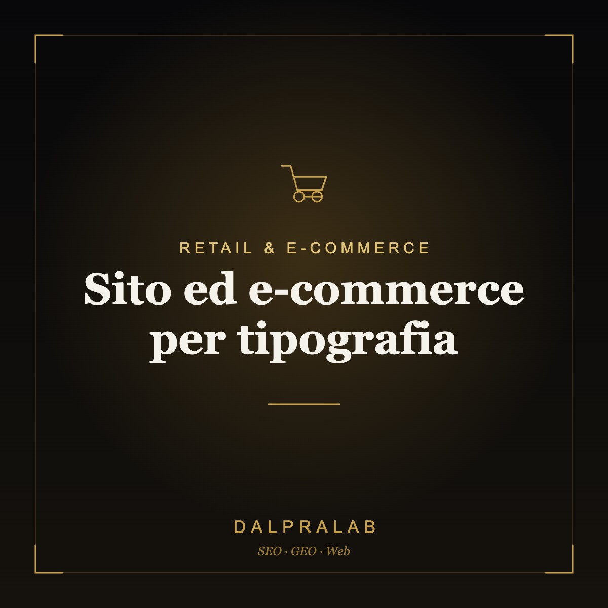 Sito ed e-commerce per tipografia | Dalpralab