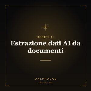 Estrazione dati AI da documenti | Dalpralab