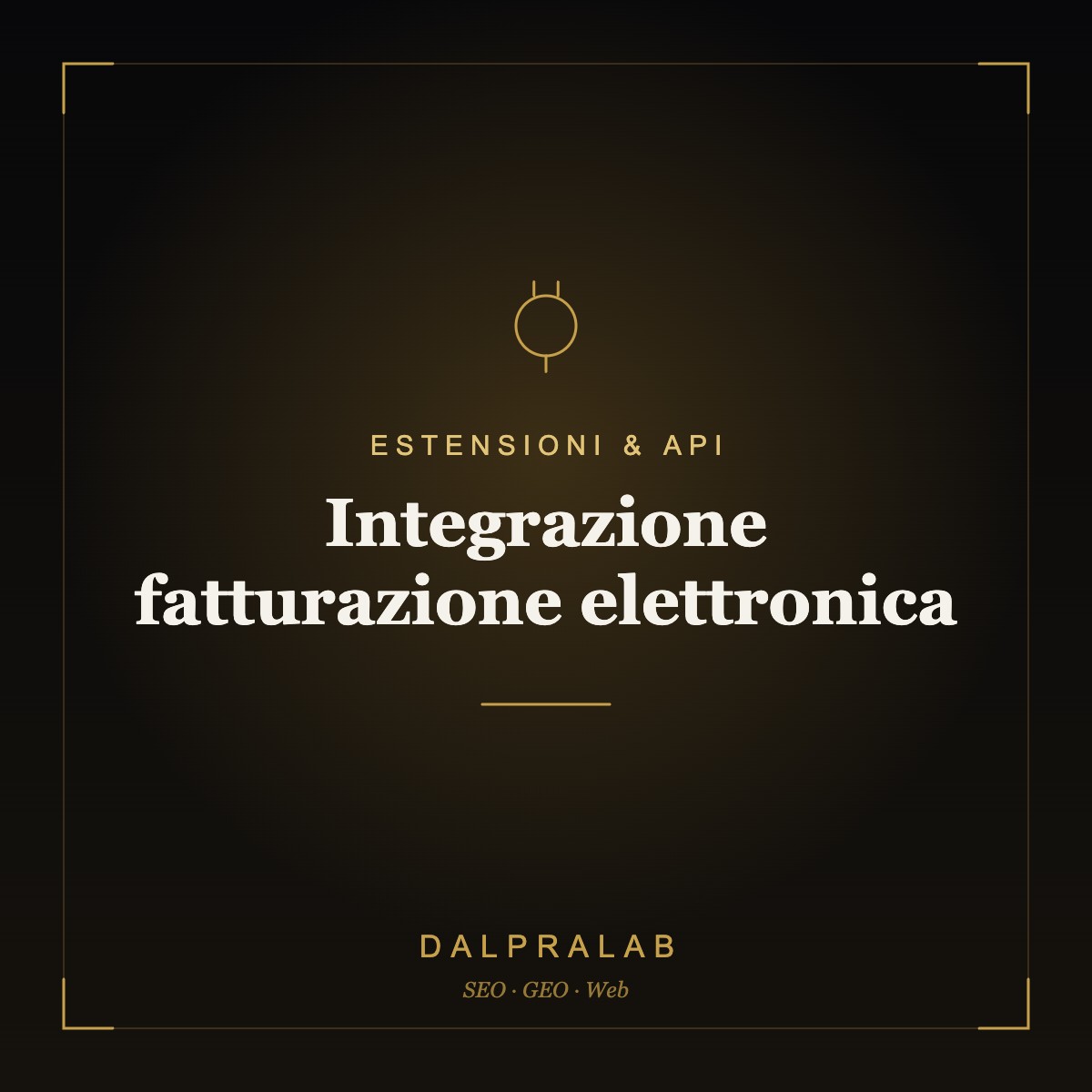 Chrome & API Integrazione fatturazione elettronica | Dalpralab
