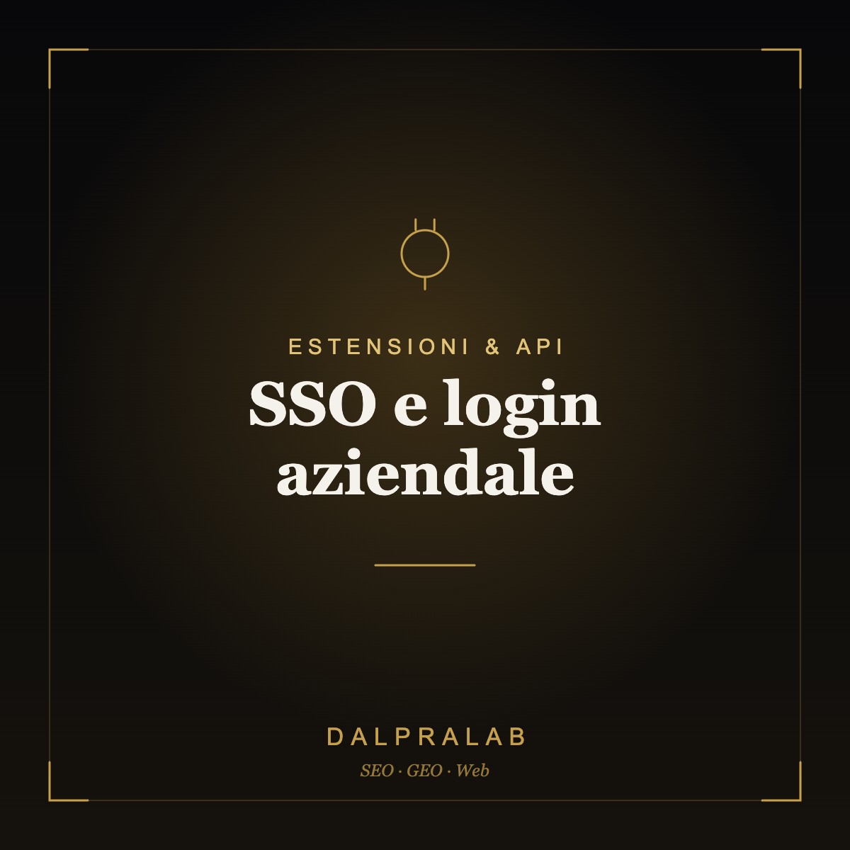 Chrome & API SSO e login aziendale | Dalpralab