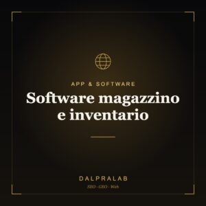 Software magazzino e inventario | Dalpralab