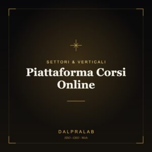 Piattaforma Corsi Online | Dalpralab