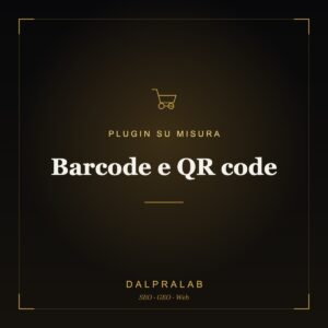 Plugin Barcode e QR code su misura | Dalpralab
