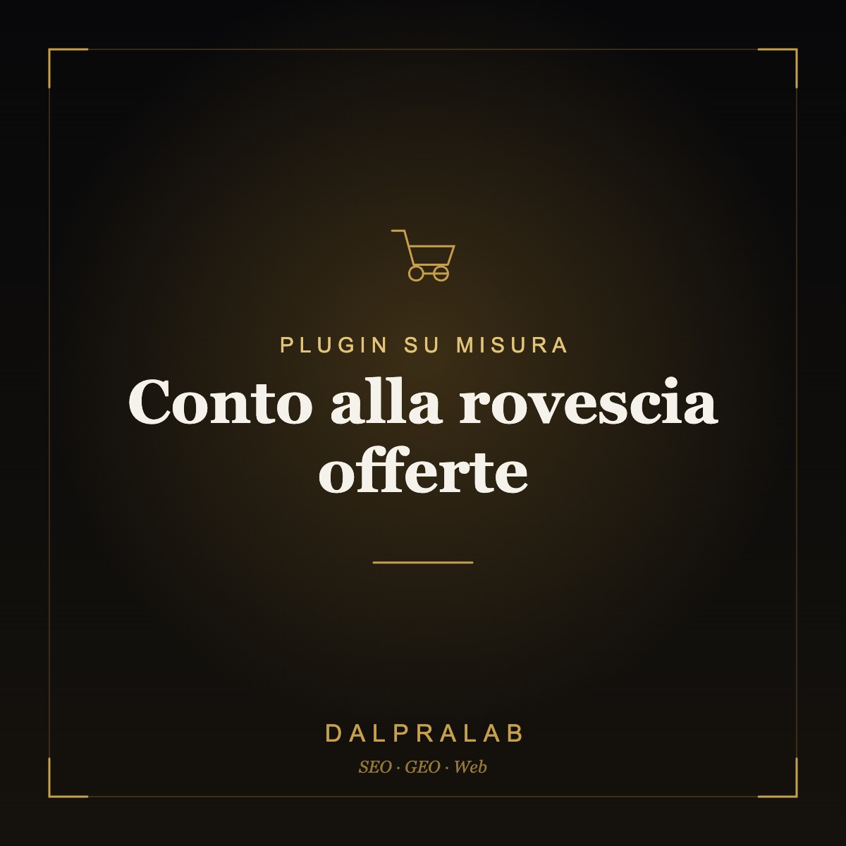 Plugin Conto alla rovescia offerte su misura | Dalpralab