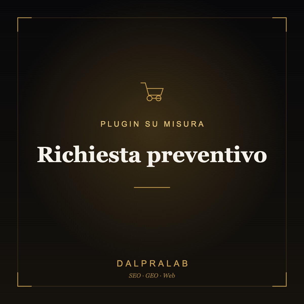 Plugin Richiesta preventivo su misura | Dalpralab