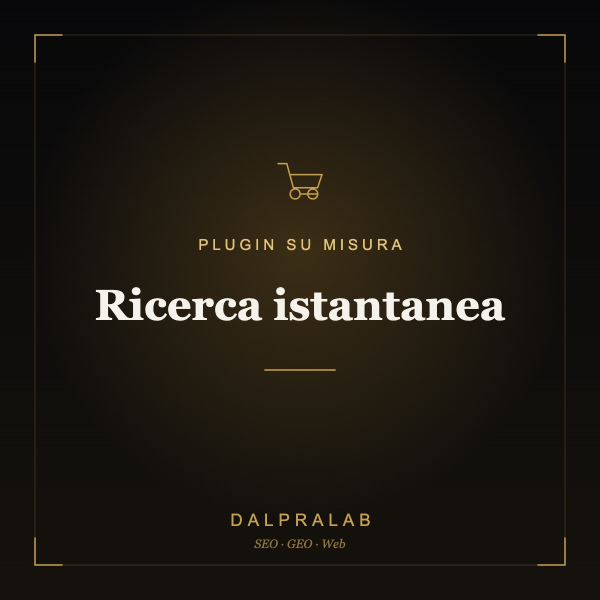Plugin Ricerca istantanea su misura | Dalpralab