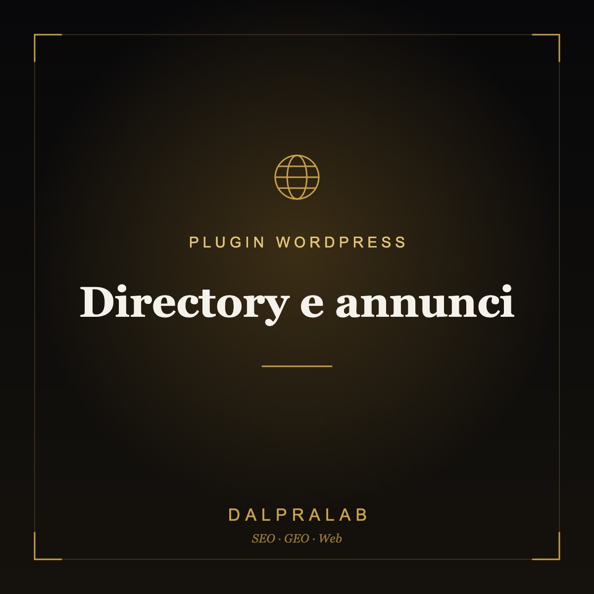 Plugin Directory e annunci su misura | Dalpralab