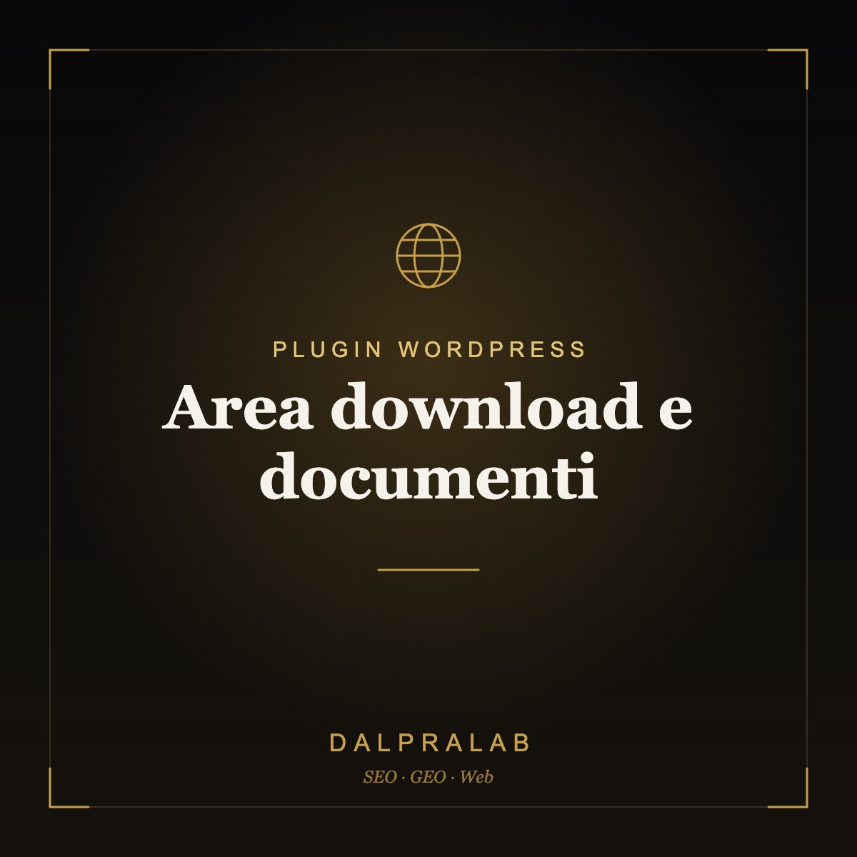 Plugin Area download e documenti su misura | Dalpralab