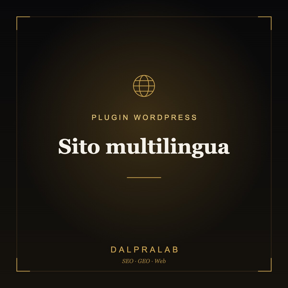 Plugin Sito multilingua su misura | Dalpralab