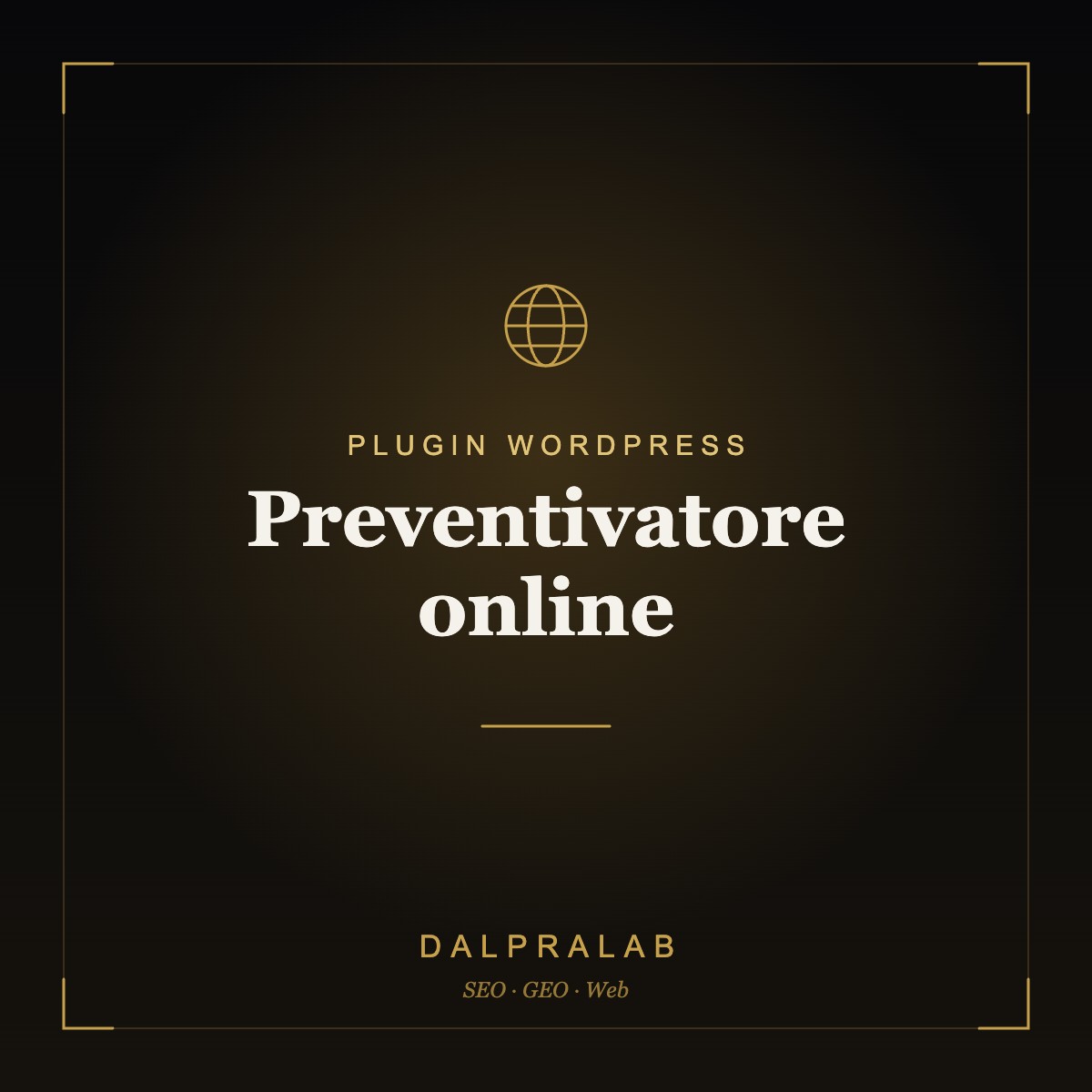 Plugin Preventivatore online su misura | Dalpralab