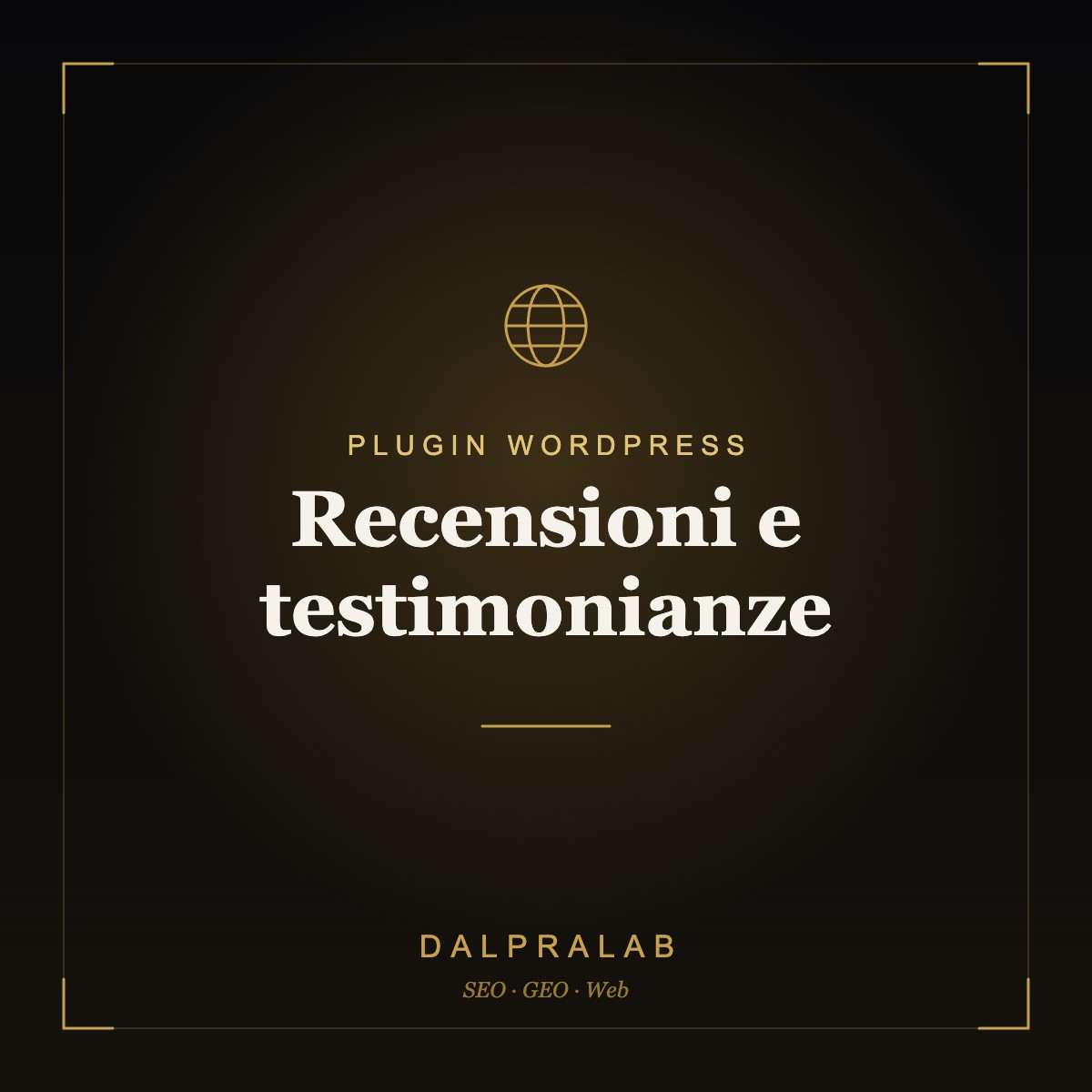 Plugin Recensioni e testimonianze su misura | Dalpralab