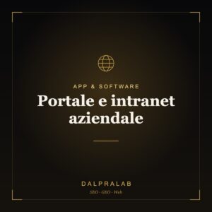Portale e intranet aziendale | Dalpralab