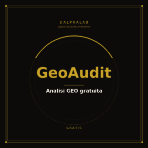 GeoAudit — Analisi GEO gratuita