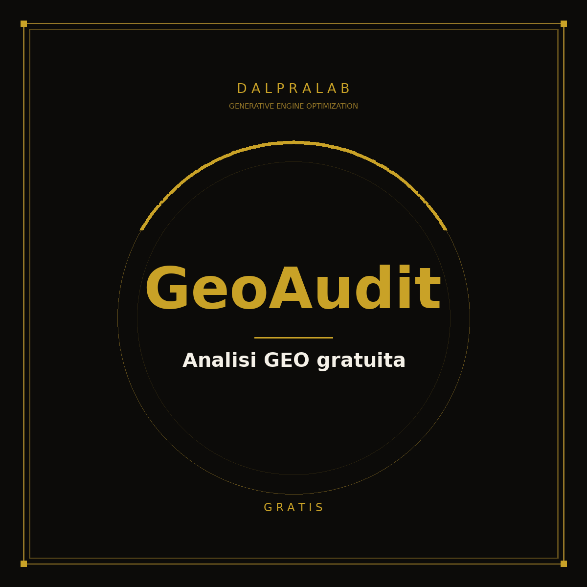 GeoAudit — Analisi GEO gratuita