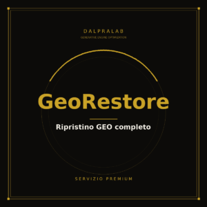 GeoRestore — Ripristino GEO completo