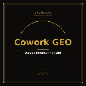 Cowork GEO — Abbonamento mensile