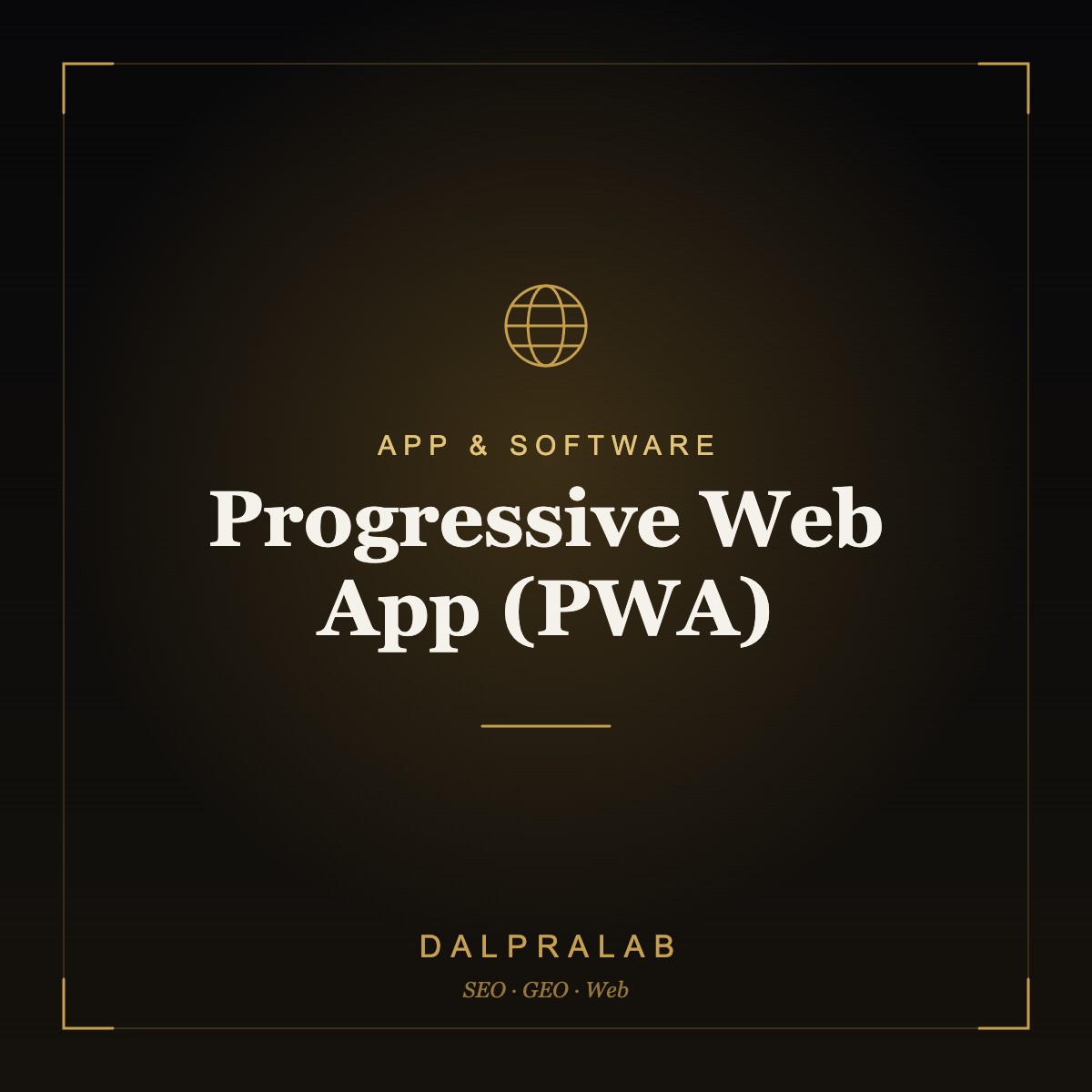 Progressive Web App (PWA) | Dalpralab